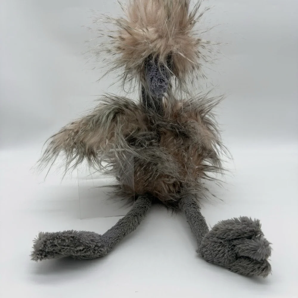 JELLY CAT London Odette Ostrich Plush‎ Stuffed Bird Toy  Retired
